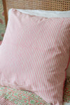 Pink City Block Print Cushion Cover