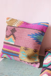 Pink & Soft Tones Kilim Cushion Cover