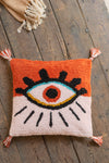 Tufted Eye 100% Recycled Cotton Cushion Cover
