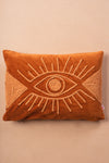Velvet Eye Cushion Cover