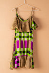Recycled Silk Short Sleeveless Dress - medium - 24
