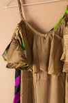 Recycled Silk Short Sleeveless Dress - medium - 24
