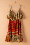 Recycled Silk Short Sleeveless Dress - medium - 26