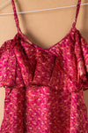 Recycled Silk Short Sleeveless Dress - small - 38