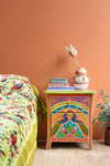 Sisika Hand Painted Bedside Cabinet