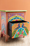 Sisika Hand Painted Bedside Cabinet