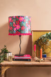 Caitlin Evans Pink Dahlias Lampshade