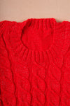 Glo's Day Glow 'Red Sparkle' Jumper - UK 6-10