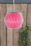Paper Lampshade in Pink