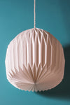 Dome Natural Pleated Paper Lampshade