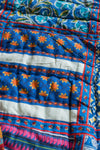 Blue Patchwork Reversible Quilt