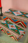 Clover Fields Set of Two Hand Painted Boxes