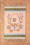 Pink Passion Flower 100% Recycled Motif Rug