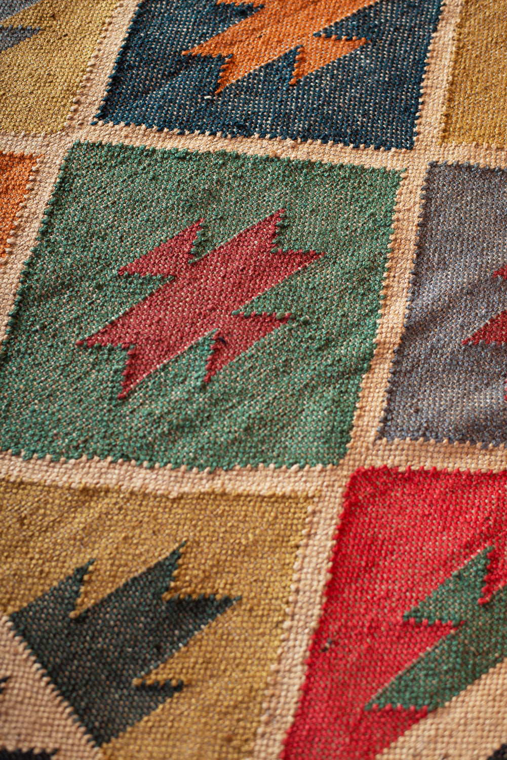 Cotswold Large Wool & Jute Rug Ian Snow Ltd