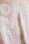 Pale Pink 100% Recycled Gingham Throw