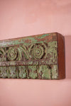 Vintage Carved Wood Panel