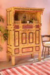 Incredible Vintage Carved Almirah <p>W:108cm D:69cm H:178cm </p>