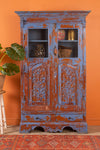 Blue Wooden Cabinet