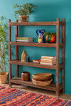Vintage Red Baker Shelf
