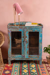 Vintage Blue Glazed Cabinet