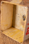 Grey Vintage Metal Storage Box