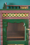 Superb Pink & Green Painted Sideboard (Re-worked)