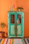 Turquoise Vintage Cabinet