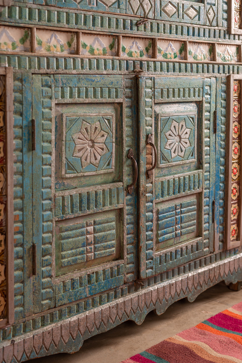 Highly Decorated Vintage Almirah